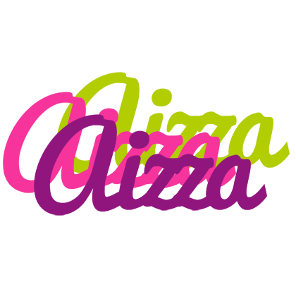 Aizza flowers logo