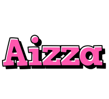 Aizza girlish logo