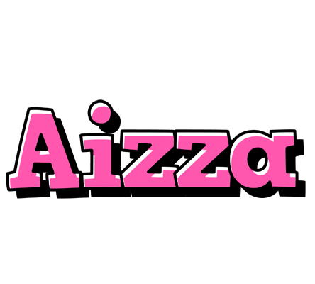 Aizza girlish logo
