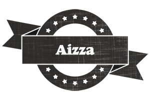 Aizza grunge logo