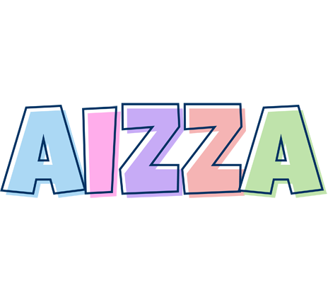 Aizza pastel logo