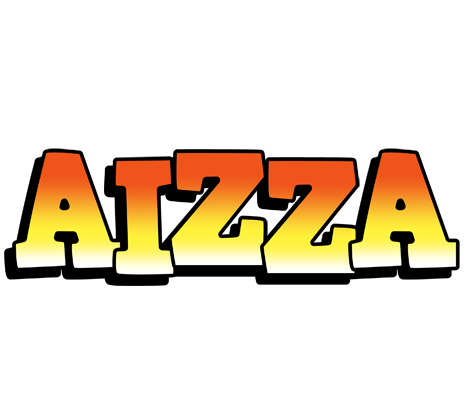 Aizza sunset logo