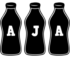 Aja bottle logo