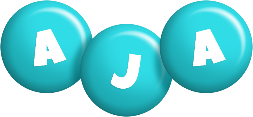Aja candy-azur logo
