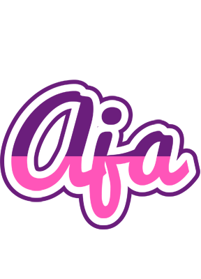 Aja cheerful logo