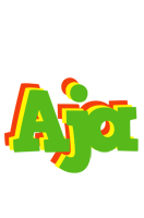 Aja crocodile logo