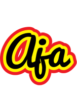 Aja flaming logo