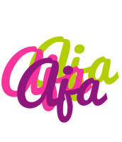 Aja flowers logo