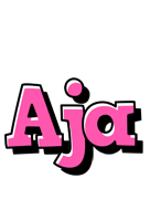 Aja girlish logo