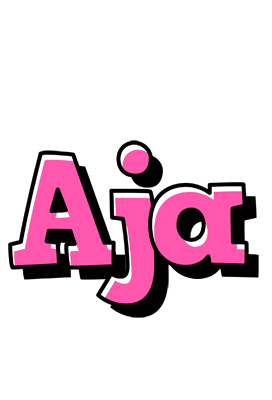 Aja girlish logo