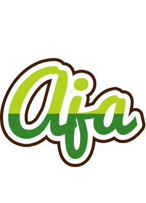 Aja golfing logo