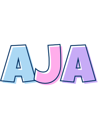Aja pastel logo