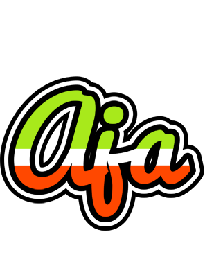 Aja superfun logo