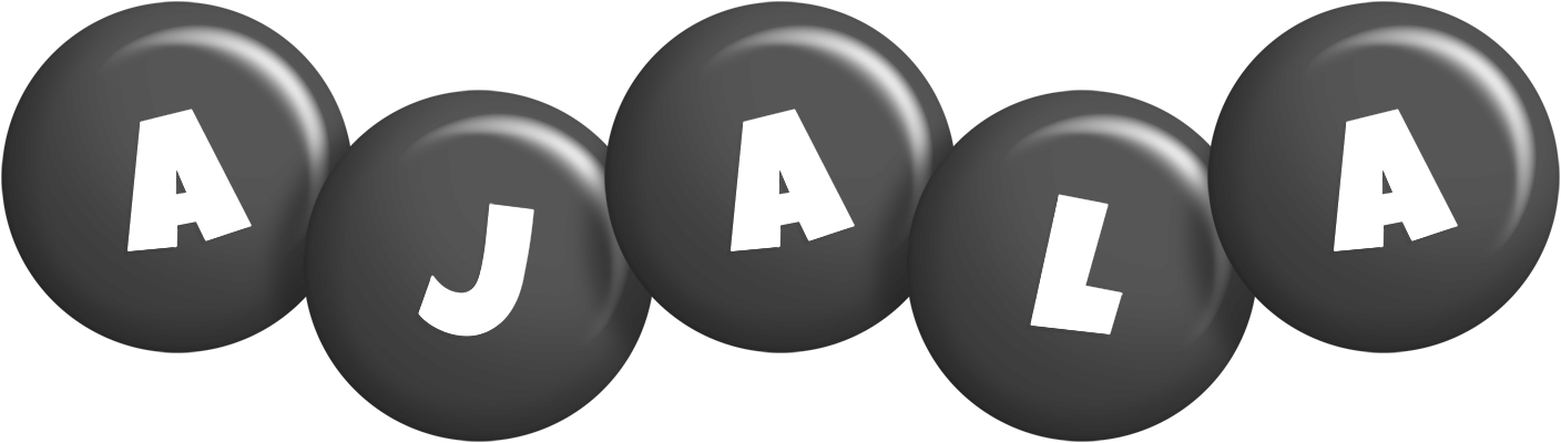 Ajala candy-black logo