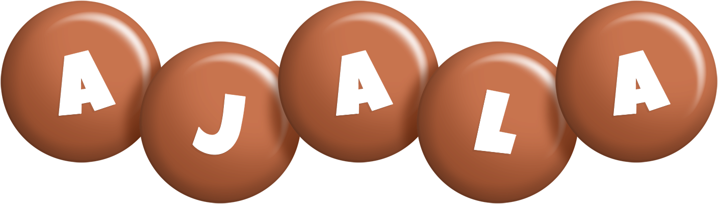 Ajala candy-brown logo