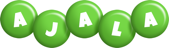 Ajala candy-green logo