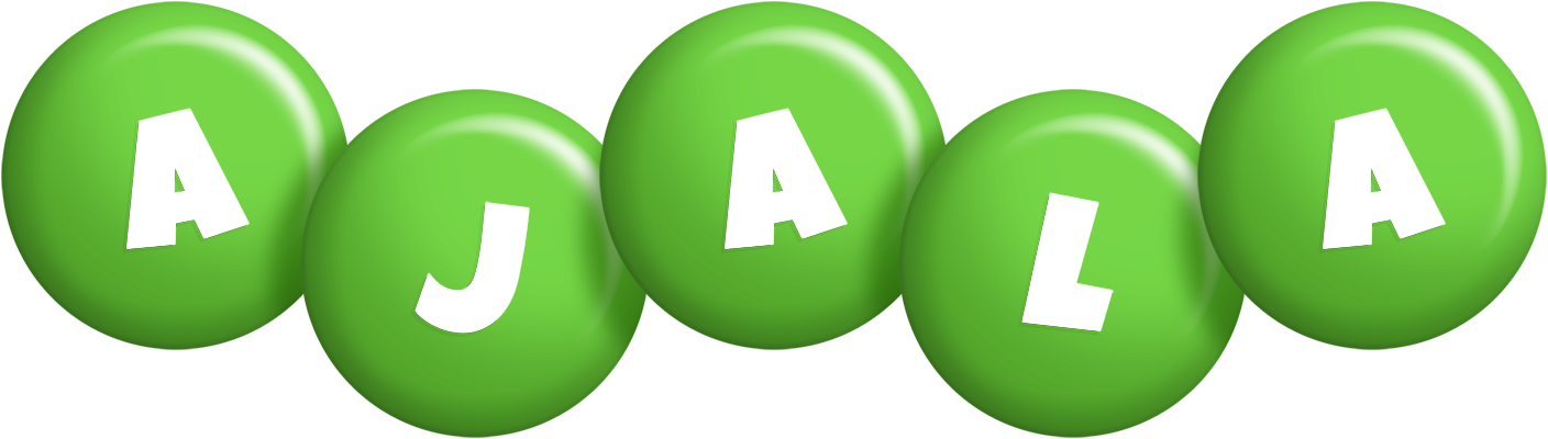 Ajala candy-green logo