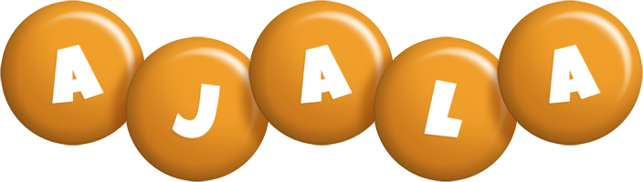 Ajala candy-orange logo