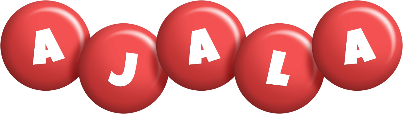 Ajala candy-red logo