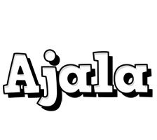 Ajala snowing logo