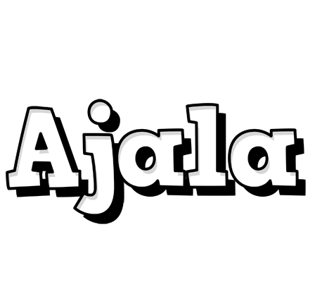Ajala snowing logo