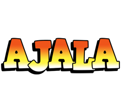 Ajala sunset logo