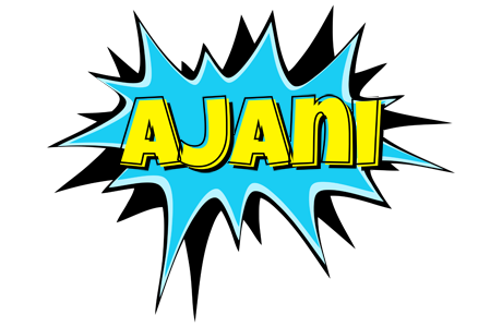 Ajani amazing logo