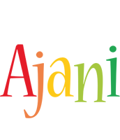 Ajani birthday logo