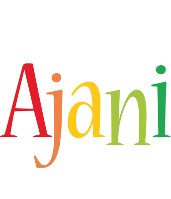 Ajani birthday logo