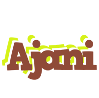 Ajani caffeebar logo