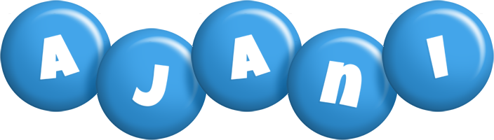 Ajani candy-blue logo