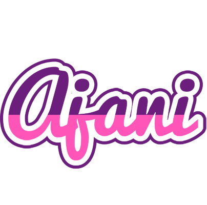 Ajani cheerful logo