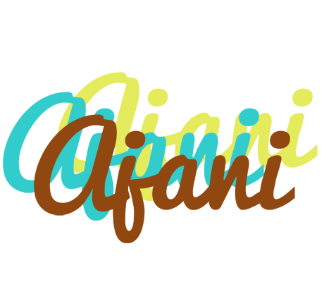 Ajani cupcake logo