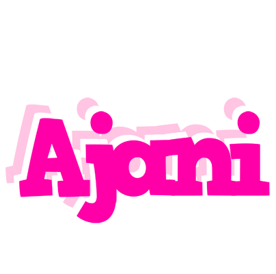 Ajani dancing logo