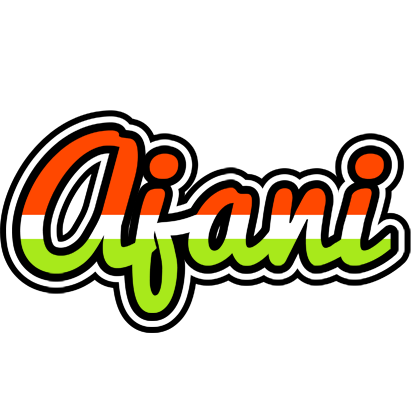 Ajani exotic logo