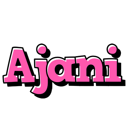 Ajani girlish logo