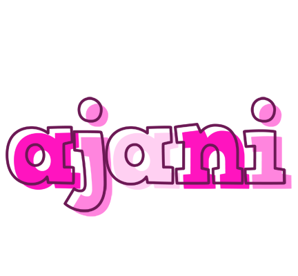 Ajani hello logo