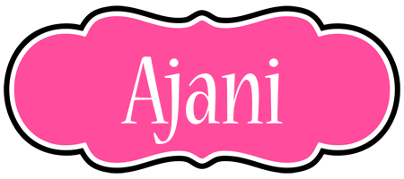 Ajani invitation logo