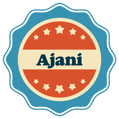 Ajani labels logo