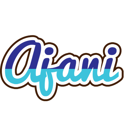 Ajani raining logo