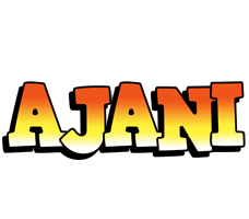 Ajani sunset logo