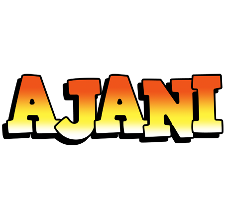 Ajani sunset logo