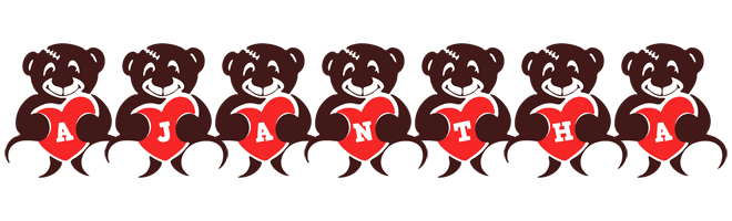 Ajantha bear logo