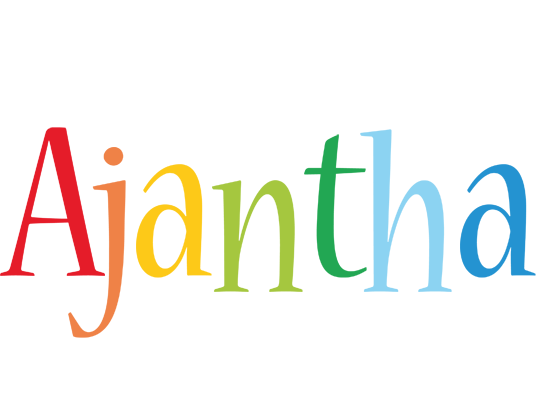 Ajantha birthday logo