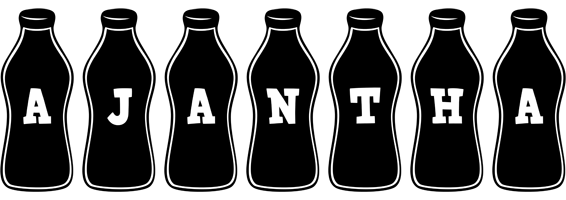 Ajantha bottle logo