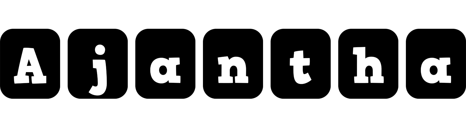 Ajantha box logo