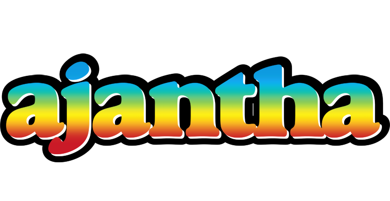 Ajantha color logo