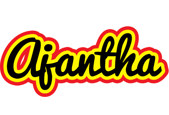 Ajantha flaming logo