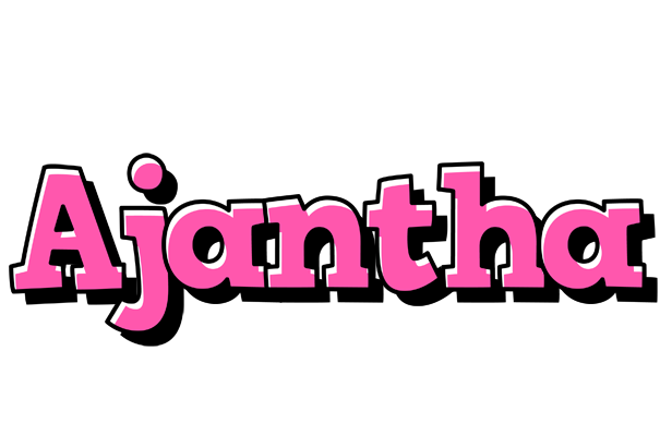Ajantha girlish logo