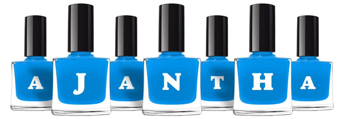 Ajantha glossy logo